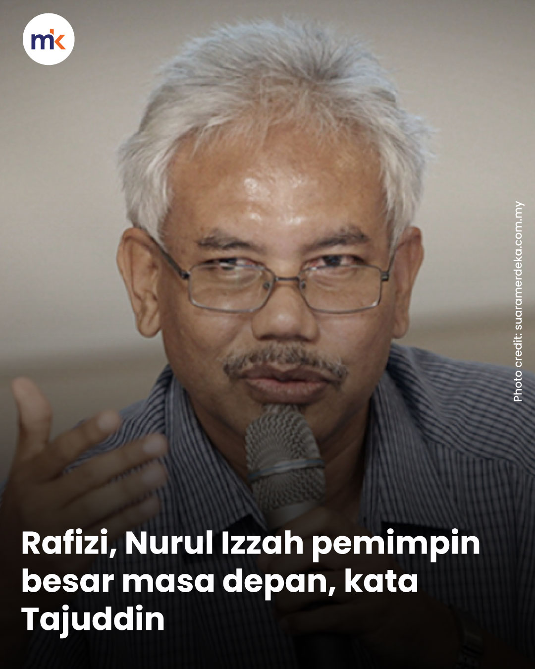 Rafizi, Nurul Izzah pemimpin besar masa depan, kata Tajuddin