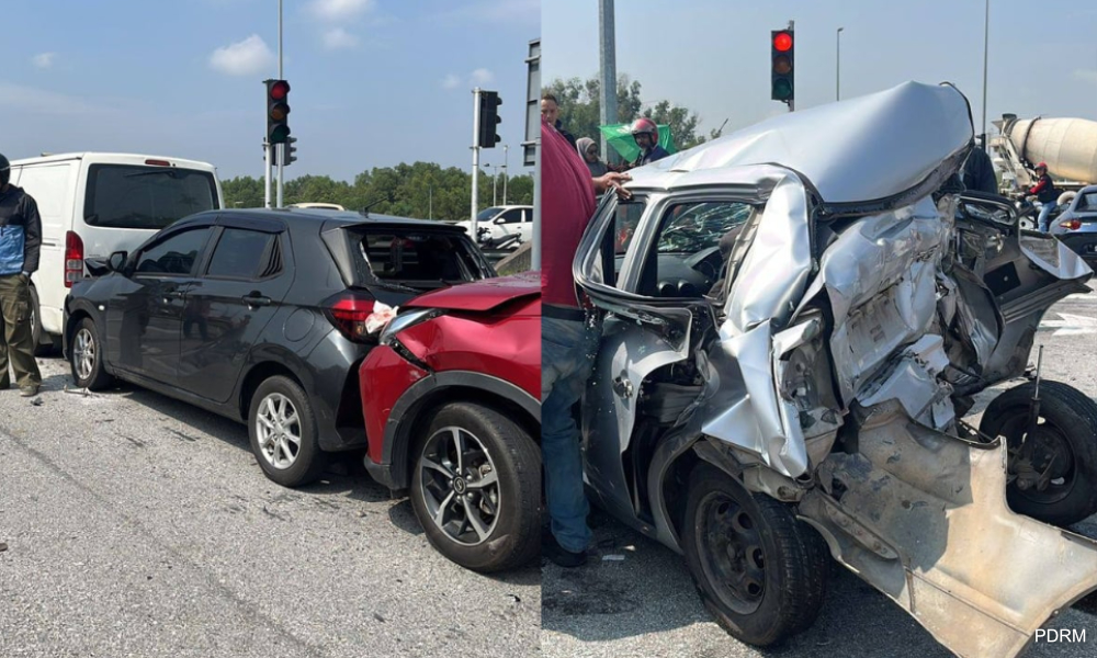 Lorry driver nabbed over 6-vehicle pile-up on Guthrie Highway