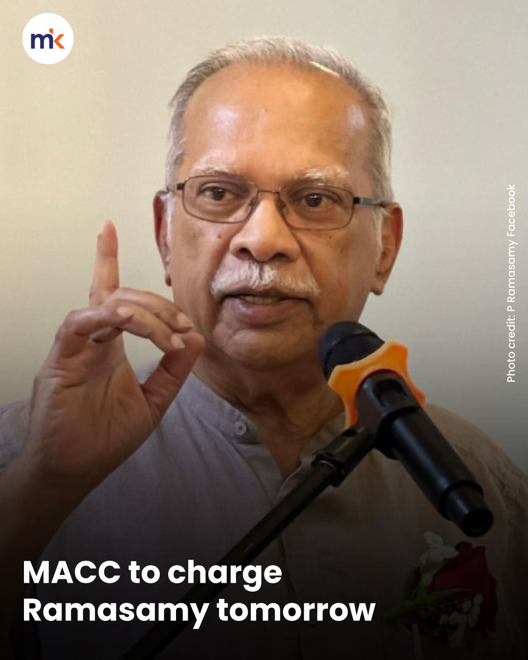 MACC to charge Ramasamy tomorrow
