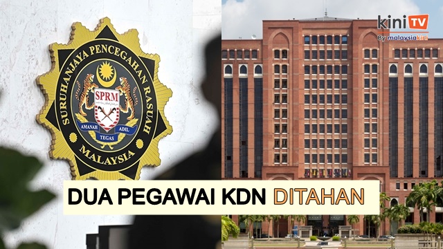 SPRM tahan 2 pegawai KDN, disyaki terima rasuah urusan warganegara