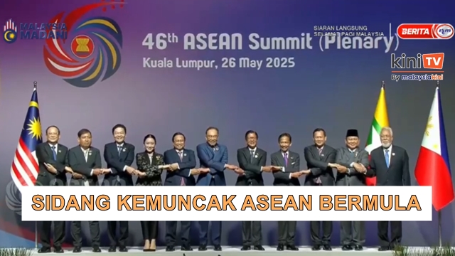 Pemimpin Asean kecuali Myanmar berhimpun di KL sempena sidang kemuncak hari ini