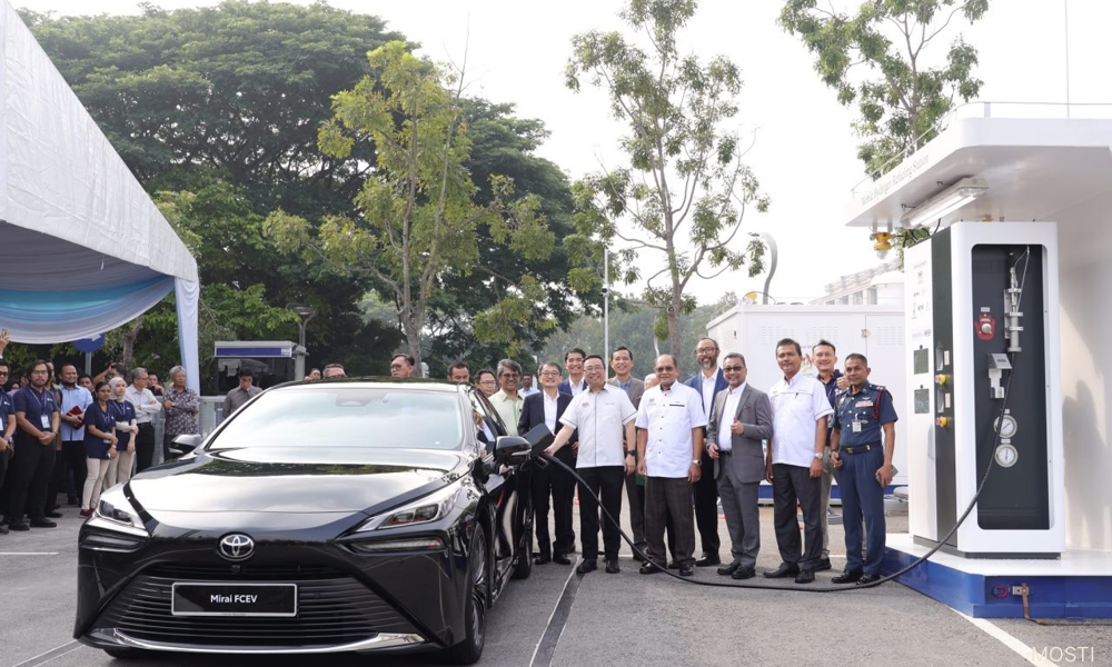 Stesen hidrogen mudah alih pertama di semenanjung dibina di Putrajaya
