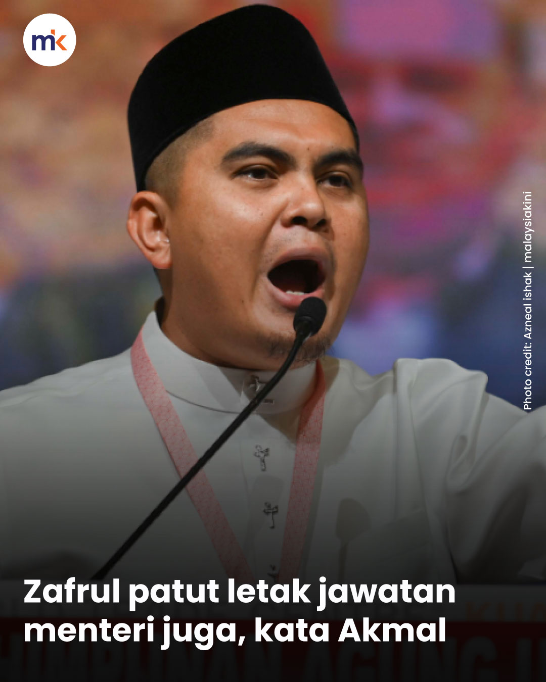 Zafrul patut letak jawatan menteri juga, kata Akmal