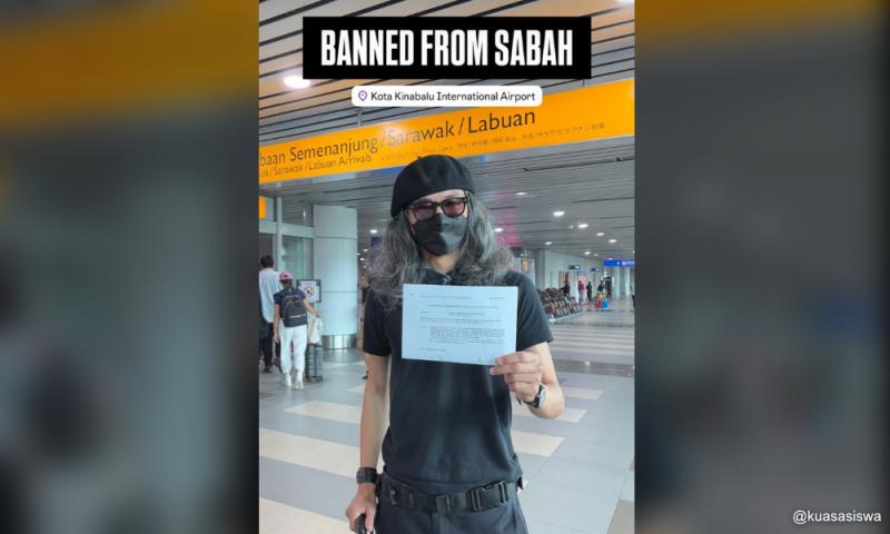 Kumpulan siswa kecam k'jaan Sabah halang kemasukan Fahmi Reza