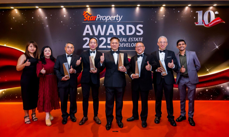 Tropicana wins five awards including the Top 10 Developer at the StarProperty Awards 2025