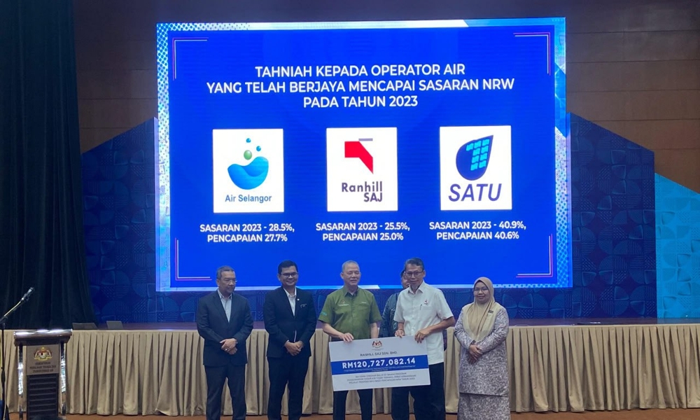 NRW rendah, Ranhill SAJ terima peruntukan RM120 juta