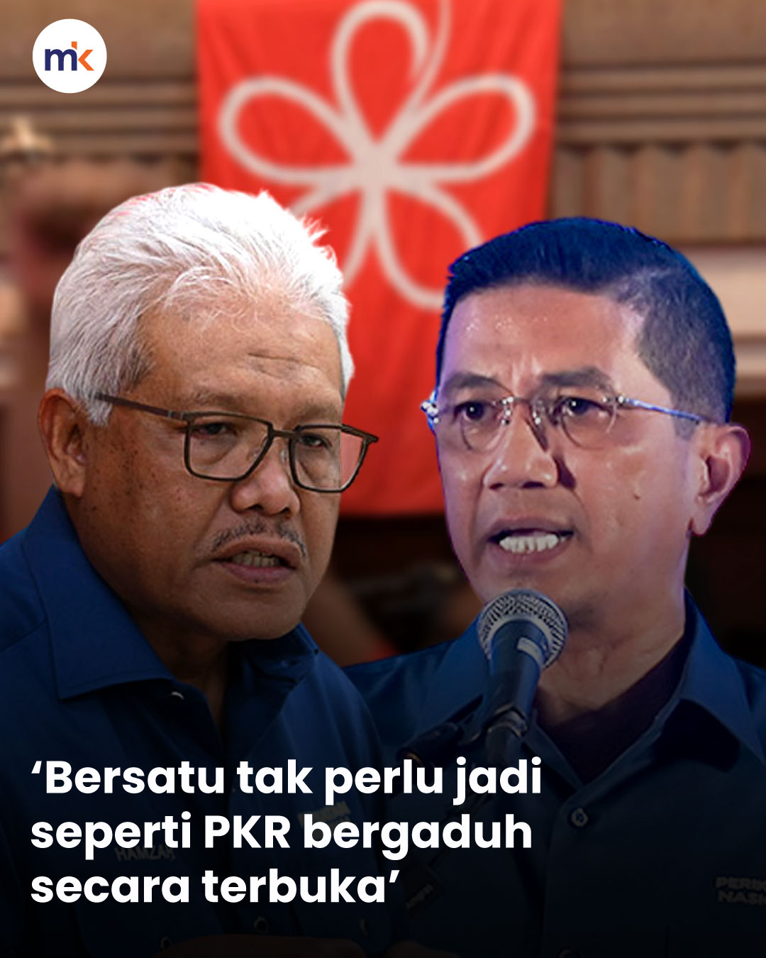 ‘Bersatu tak perlu jadi seperti PKR bergaduh secara terbuka’