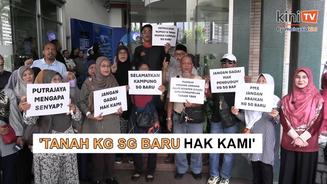 Penduduk Kampung Sg Baru 'gegar' PTG, minta siasat status tanah