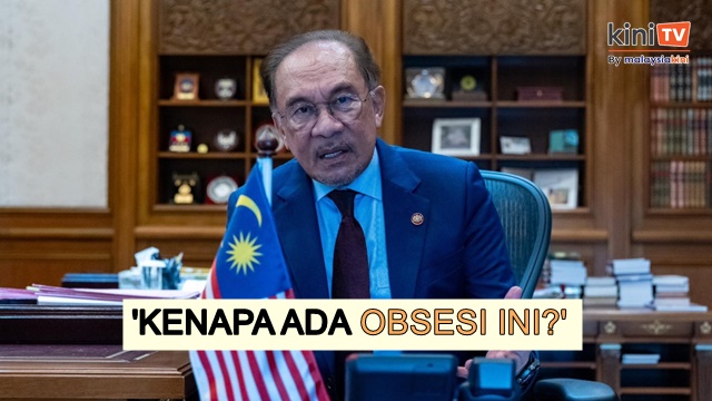 'Najib di penjara, kenapa obses dengan dia?' - soal Anwar