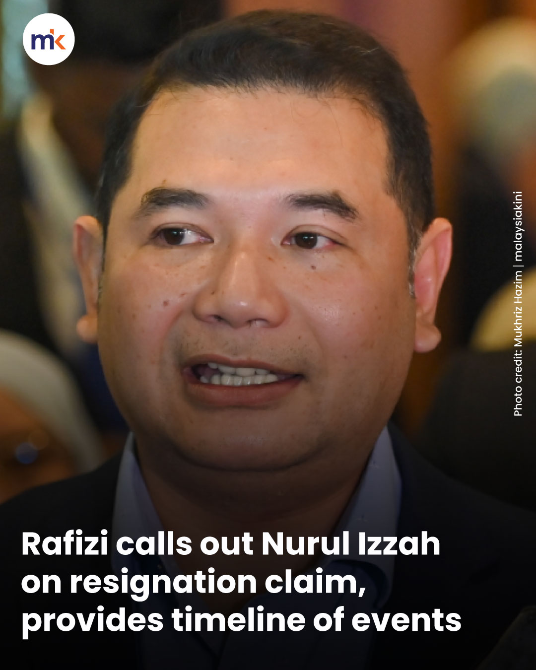 Rafizi calls out Nurul Izzah on resignation claim, provides timeline of events