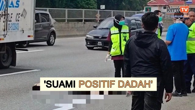 Wanita mati terjun dari kereta lepas bergaduh dengan suami - Polis