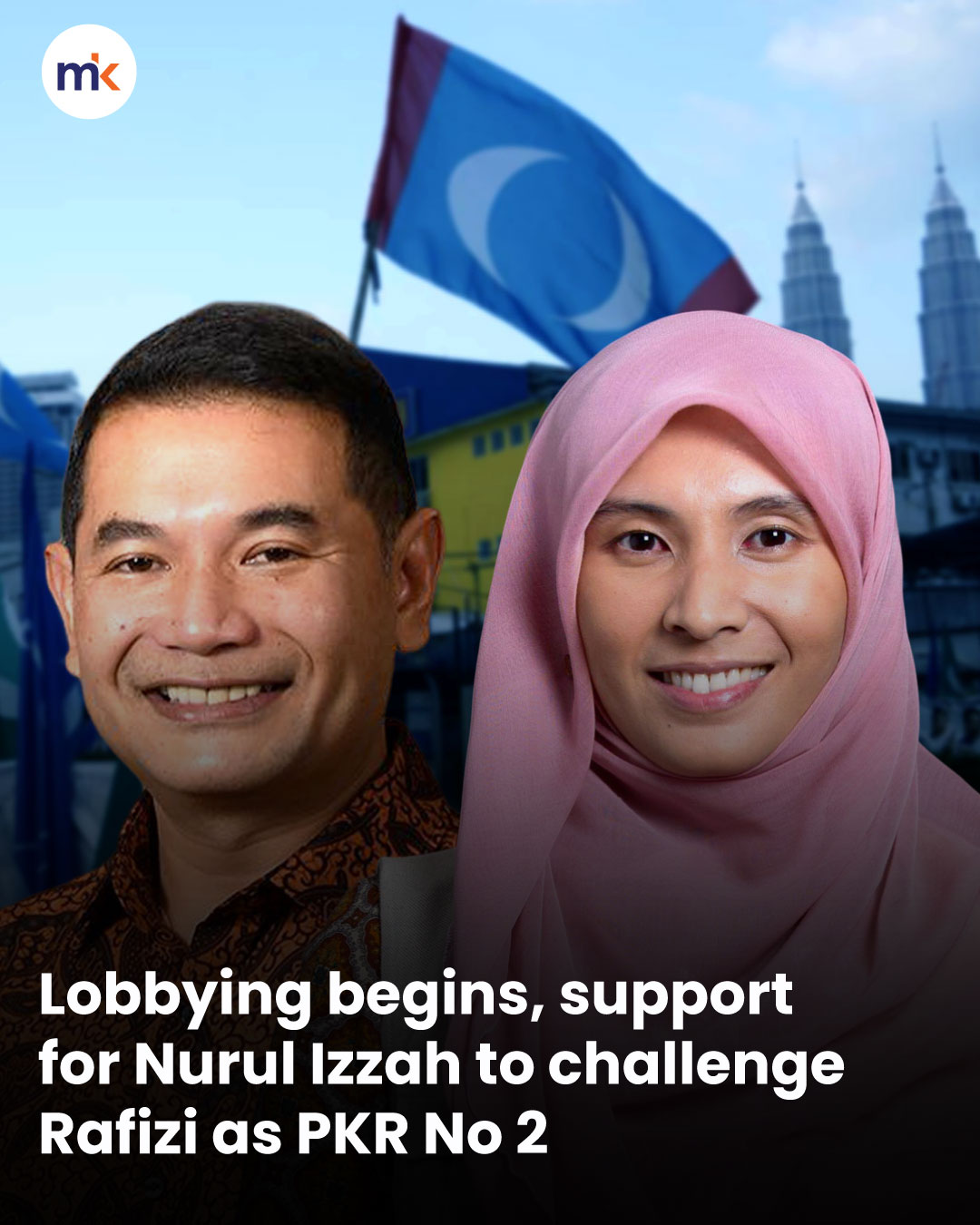 Lobbying begins, support for Nurul Izzah to challenge Rafizi as PKR No 2