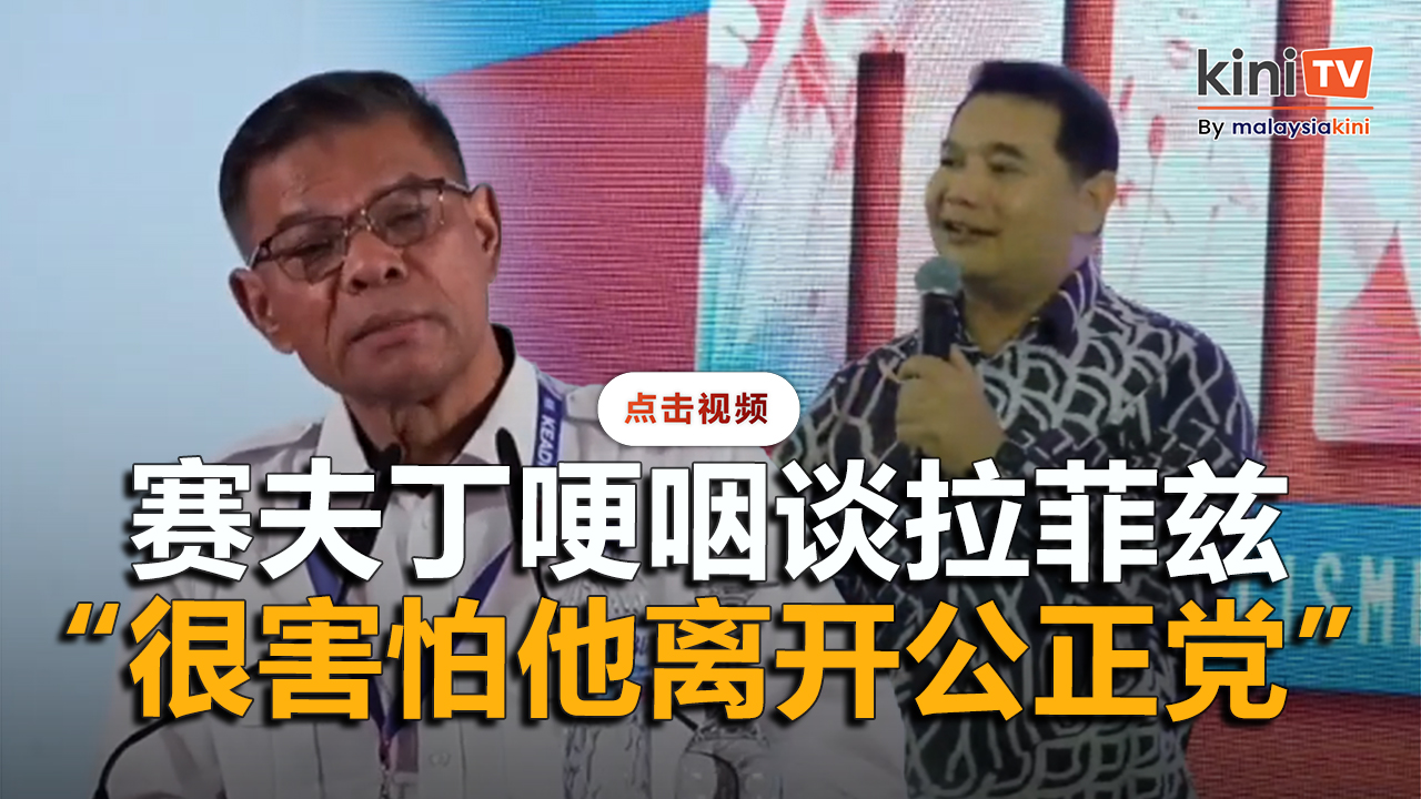 赛夫丁哽咽谈拉菲兹   “很害怕他离开公正党”