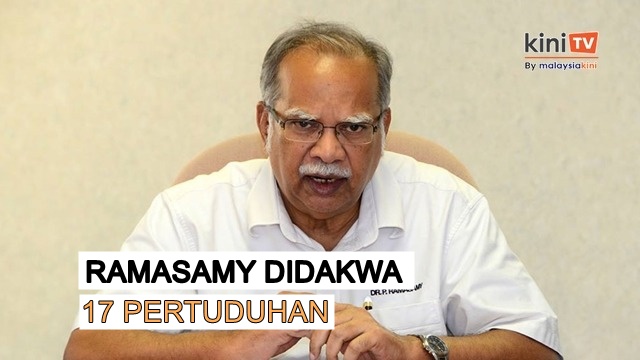 Ramasamy didakwa, mengaku tak salah 17 tuduhan pecah amanah