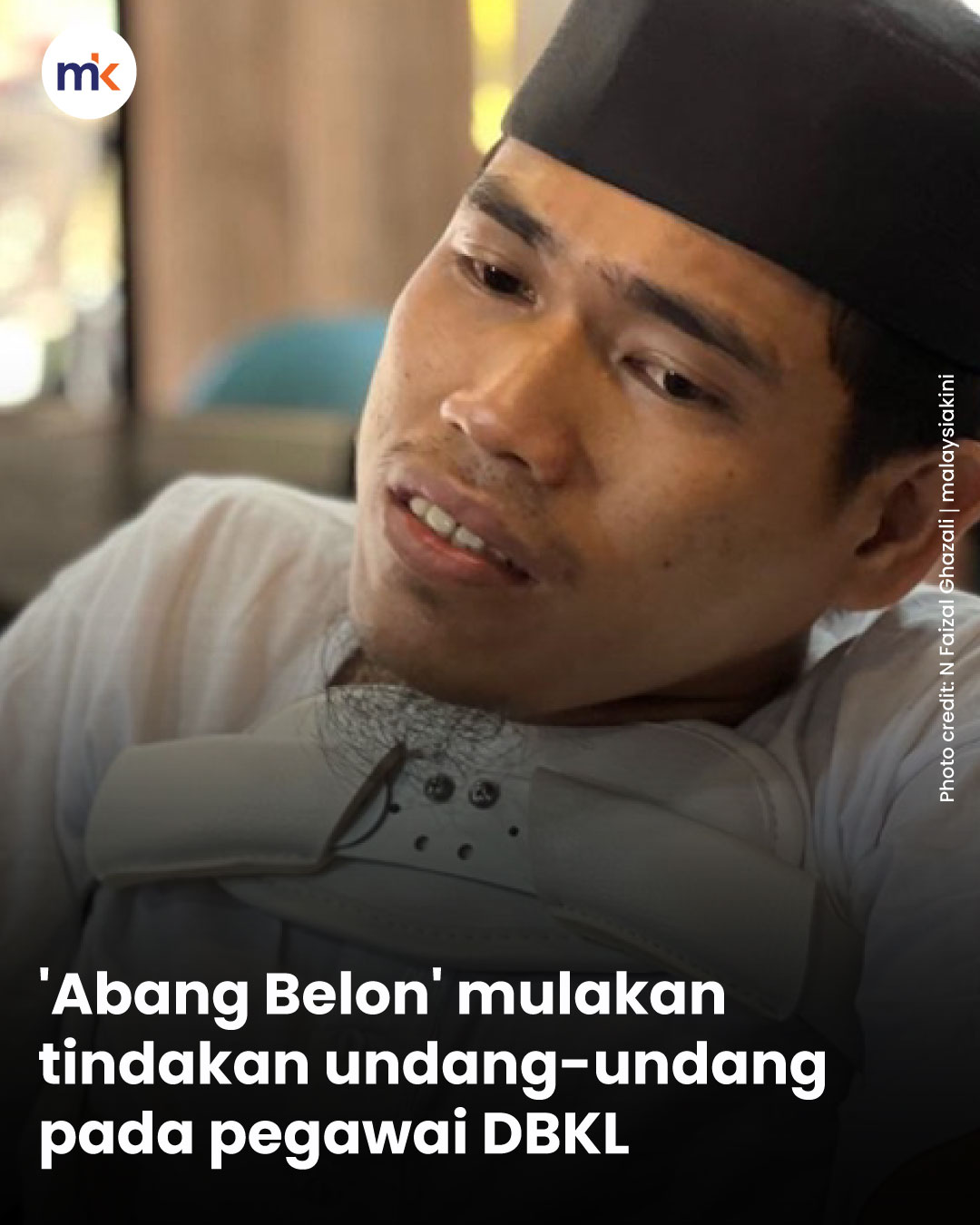 'Abang Belon' mulakan tindakan undang-undang pada pegawai DBKL