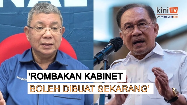 Anwar boleh namakan sekarang pengganti dua menteri - Saifuddin