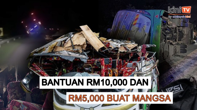 Nahas Gerik: PM umum bantuan RM10,000 buat waris mangsa maut