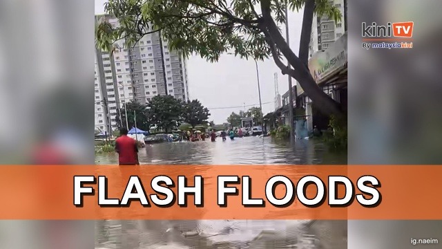 Flash floods hit parts of Selangor
