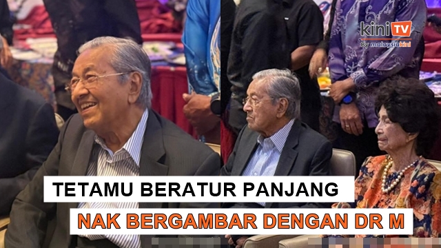 ‘Saya bukan PM lagi, tapi depa nak ambil gambar juga’ - Dr M 