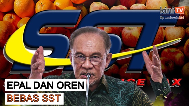 Epal dan Oren dikecualikan dari SST - Anwar