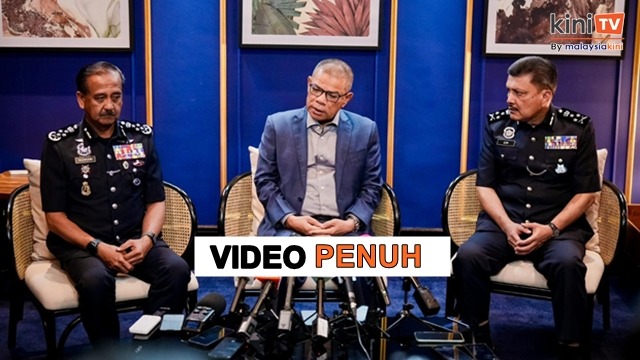 [Video Penuh] Sidang media Menteri KDN Saifuddin Nasution bersama IGP