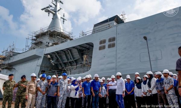 Kapal LCS 1 KD Maharaja Lela dijangka diserah pada TLDM pada Disember