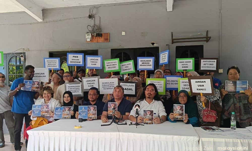 'Apa nak jadi, jadilah' - Penduduk Kg Sungai Baru enggan berganjak