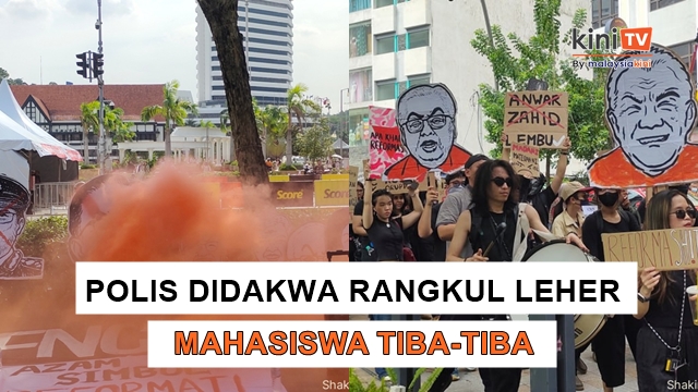 Penganjur Himpunan Rakyat Benci Rasuah 2.0 dakwa polis bertindak kasar