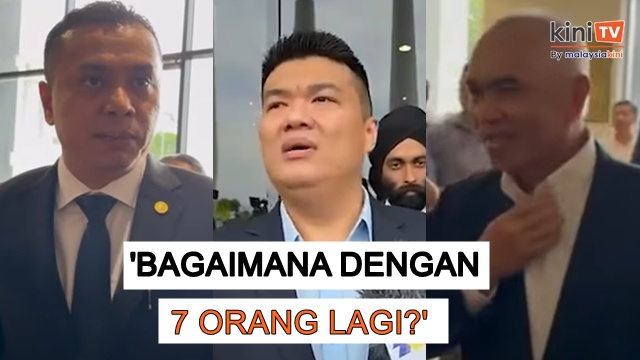 'Ikan bilis didakwa, bagaimana dengan jerung?' - soal Albert