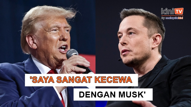 Trump dakwa Elon Musk tiba-tiba jadi 'gila'