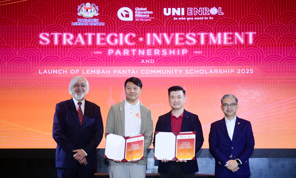 Uni Enrol拓展全球教育网络 签署战略合作并推2025班底谷奖学金