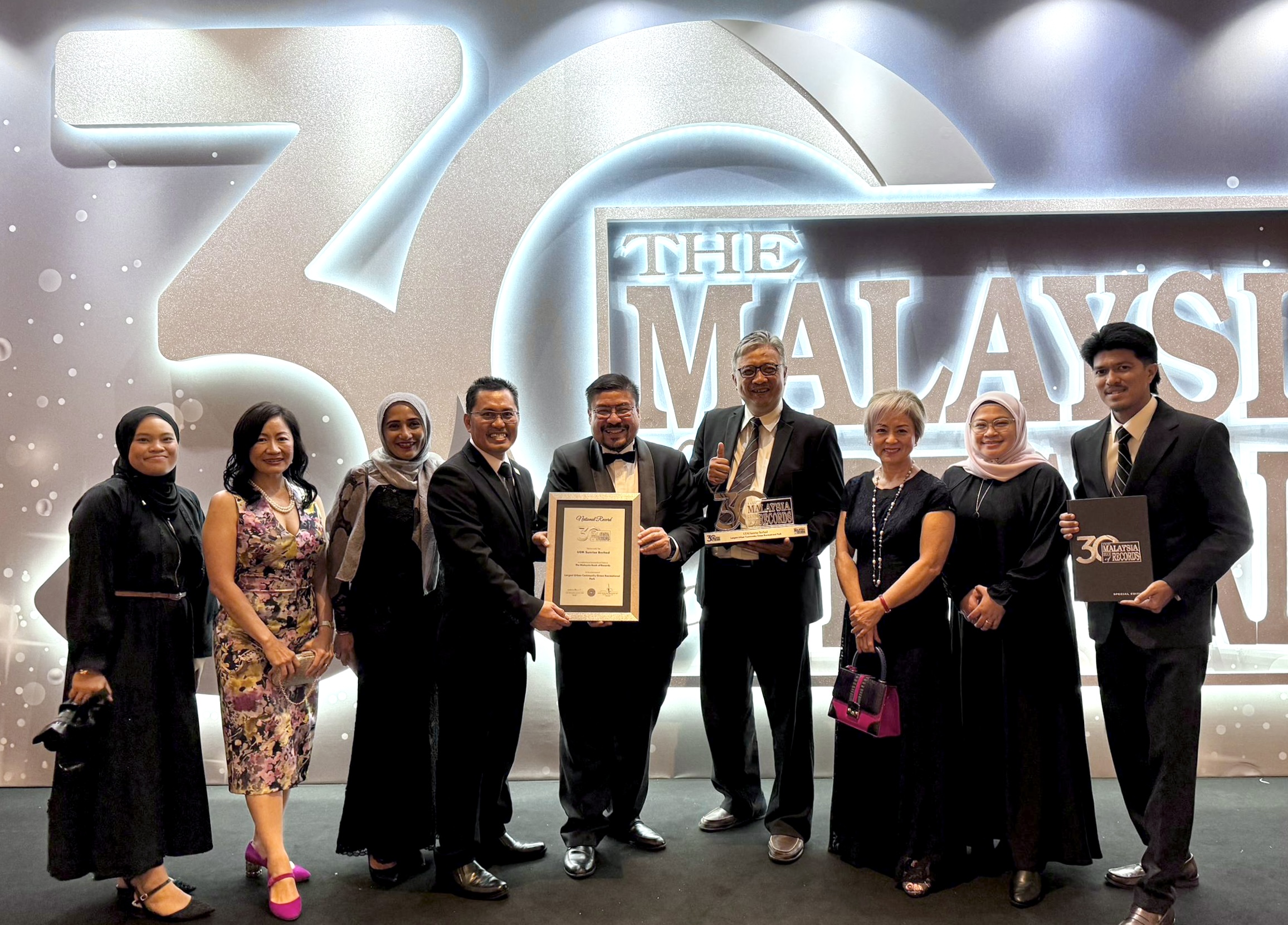 SIREH Park named Largest Urban Community Green Recreational Park by Malaysia Book of Records