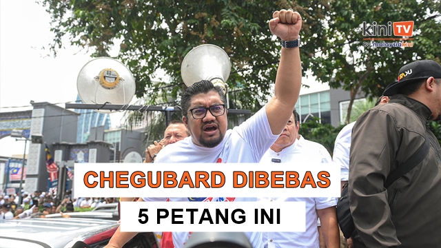 Chegubard direman 1 hari, akan dibebaskan petang ini - peguam