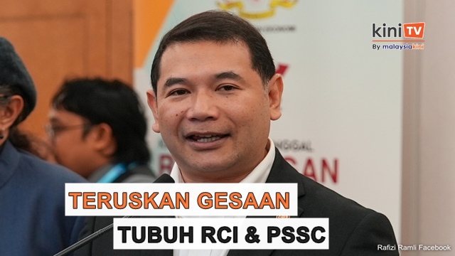 Rafizi tetap teruskan gesaan tubuh RCI dan PSSC badan kehakiman