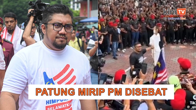 Sebat patung mirip Anwar buat Chegubard, seorang lagi ditahan