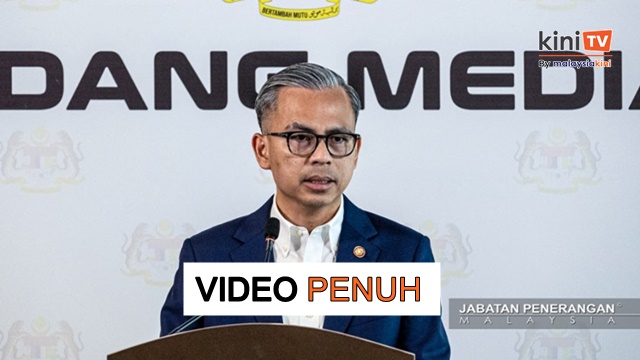 [Video Penuh] Sidang media jurucakap kerajaan, Fahmi Fadzil pasca mesyuarat kabinet