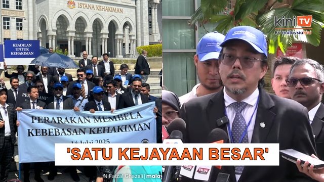 Badan Peguam isytihar perarakan ke PMO berjaya