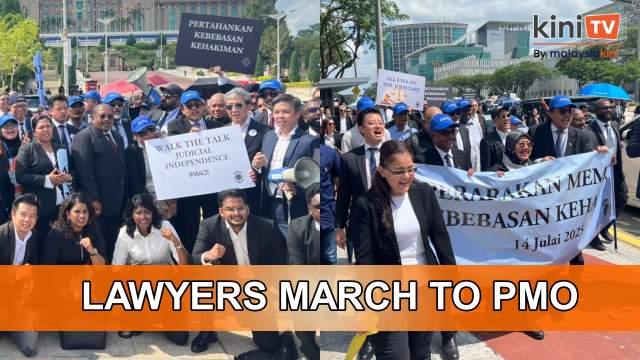 300 march to PMO as Malaysian Bar demands judicial independence