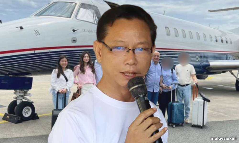 No ifs or buts just 'yes or no': Warisan grills SMM CEO on jet photo