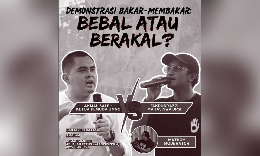 Debat aktivis mahasiswa dengan Akmal ditangguh