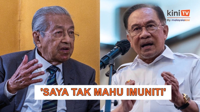 Dr M cabar Anwar: Tak perlu imuniti, hadapkan saya ke mahkamah