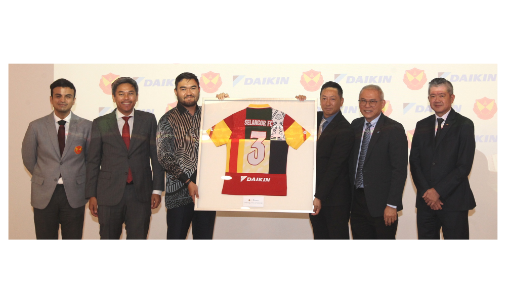 Daikin renews 3rd-year partnership with Selangor FC, backs community & football