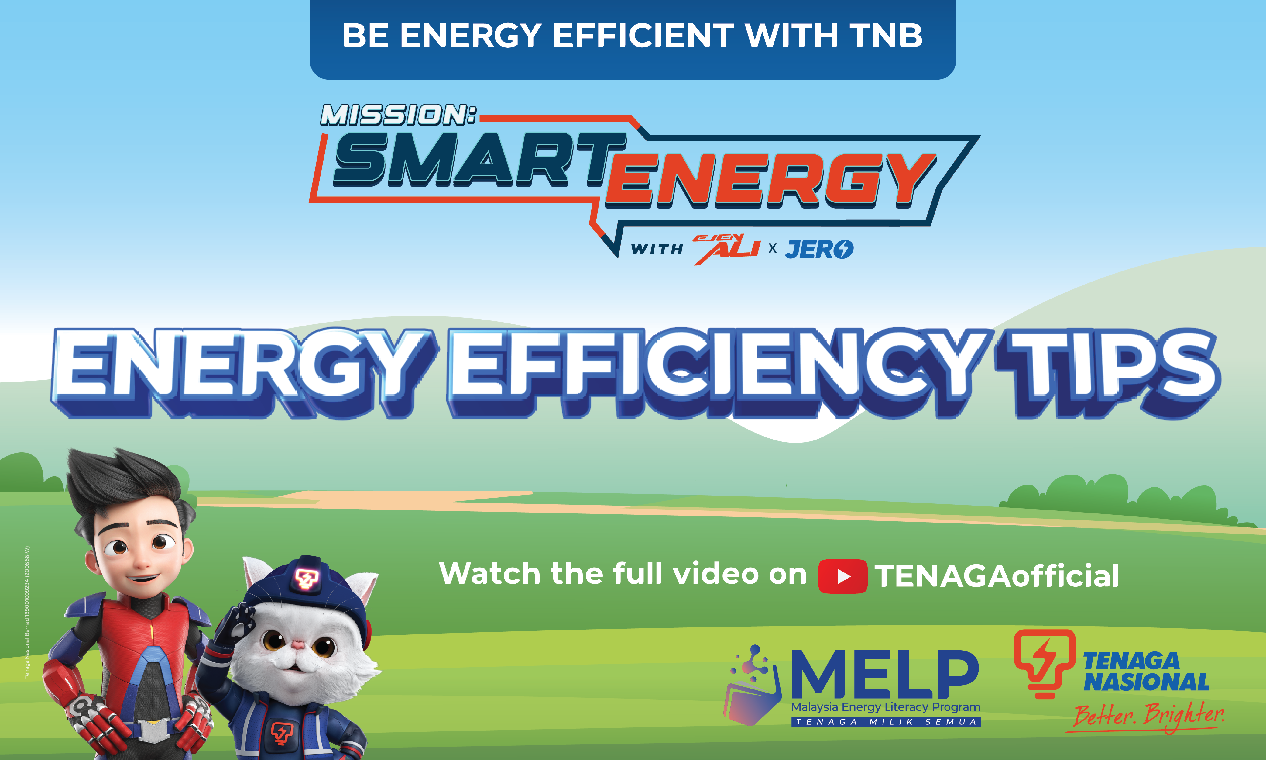 Smart Energy Mission with Ejen Ali x Jero 