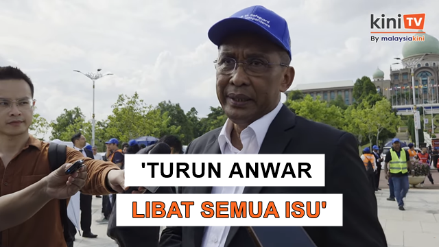 Himpunan Badan Peguam, Turun Anwar berbeza - Takiyuddin