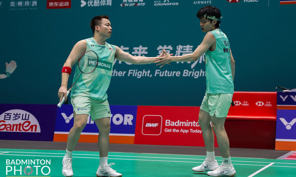National doubles pair Chia-Soh crash out in China Masters semi-finals