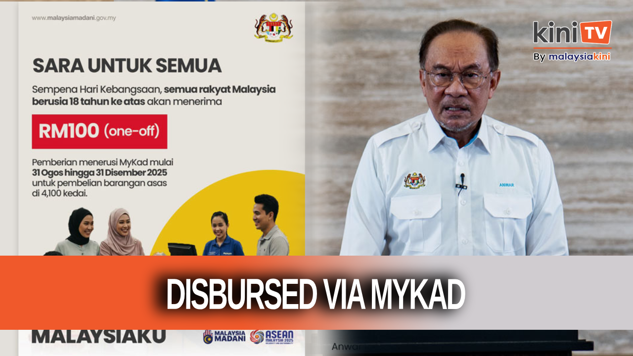 PM announces one-off RM100 cash aid for all adults