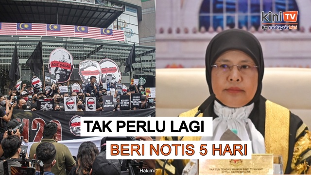 Mahkamah Persekutuan isytihar syarat notis berhimpun tak berperlembagaan