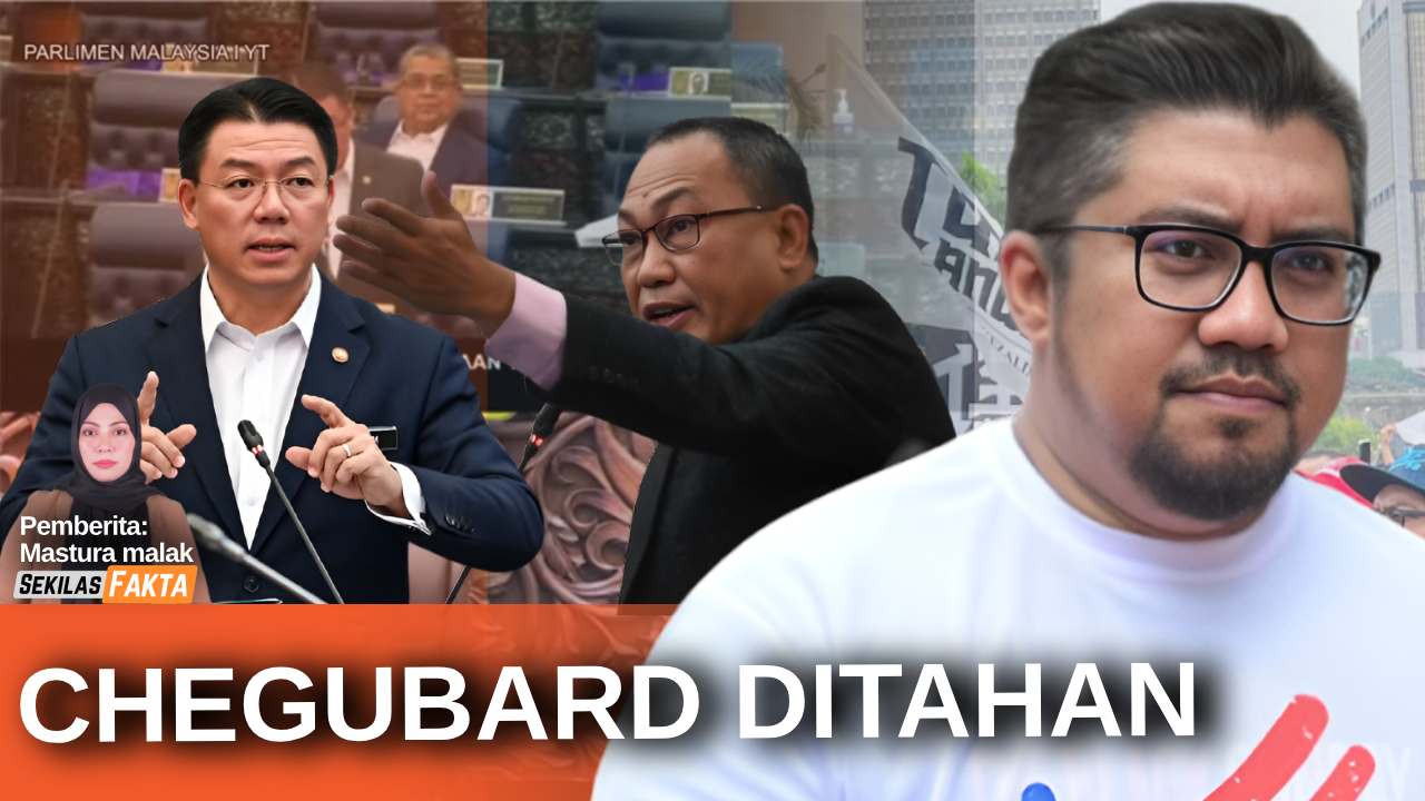 Chegubard ditahan berkait demo Turun Anwar, Dewan kecoh! Nga dituduh tipu isu sampah | SEKILAS FAKTA
