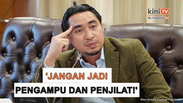'Nampak sangat nak menjilat dan mengampu', kata Wan Fayshal