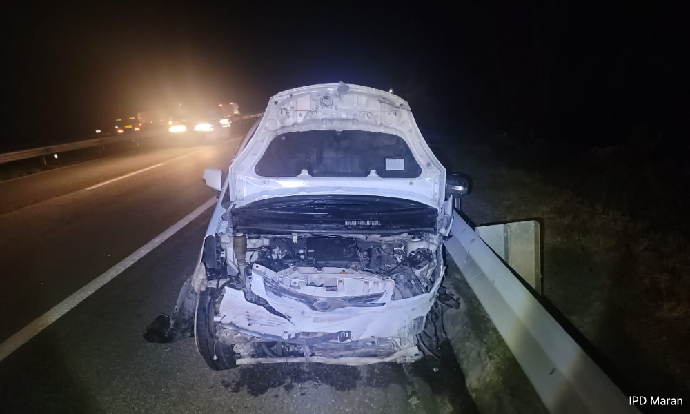 Remaja maut kereta terbabas, dirempuh di LPT